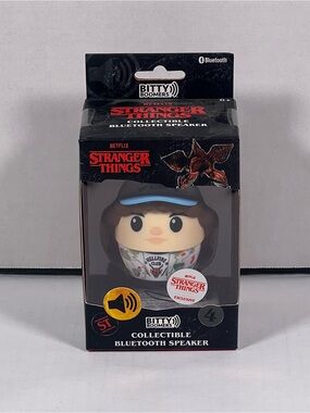 Stranger Things Bitty Boomers Collectible Bluetooth Speaker - Eleven